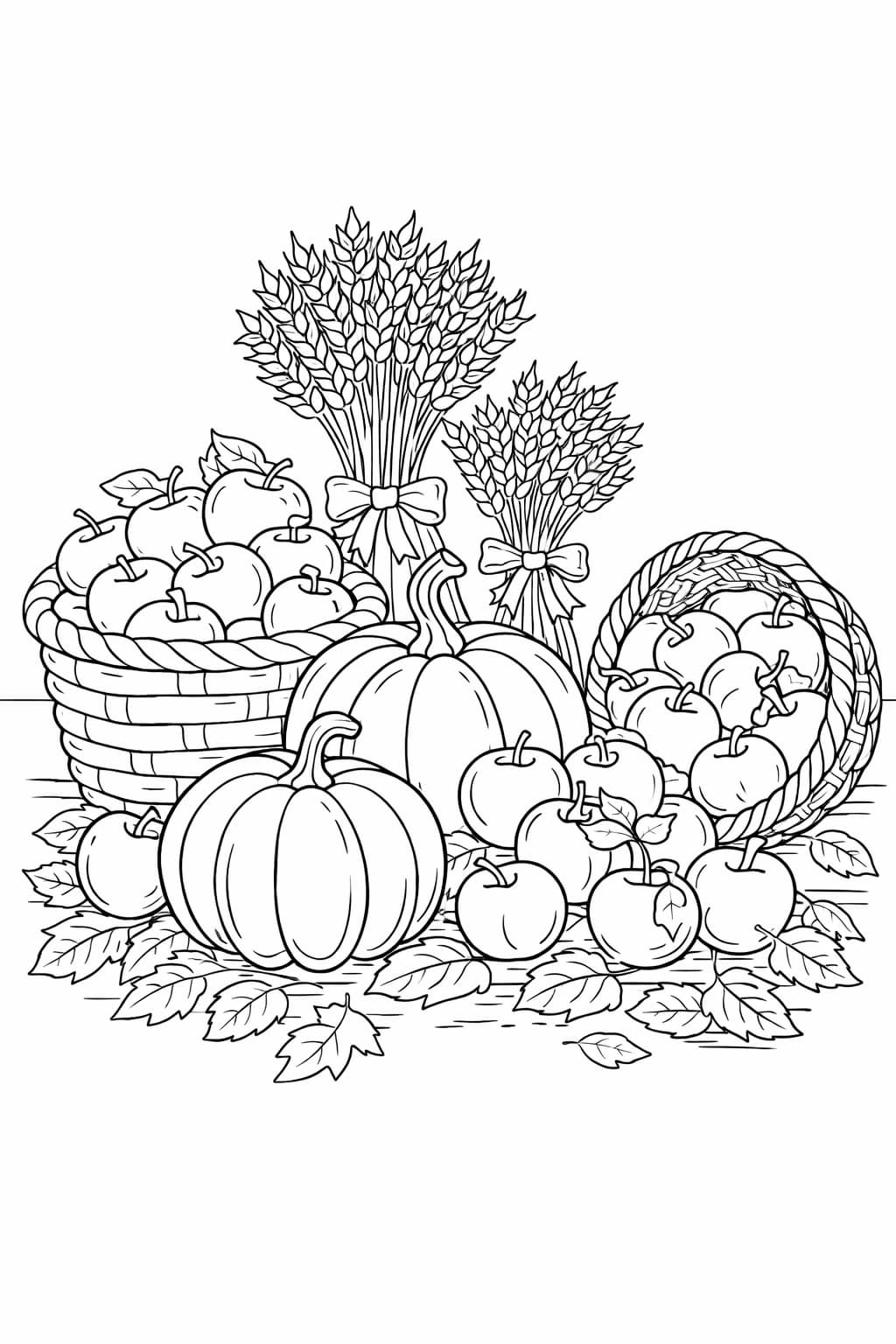 Autumn Coloring Pages for Adults | Coloring Pages for Adults: Free PDF ...