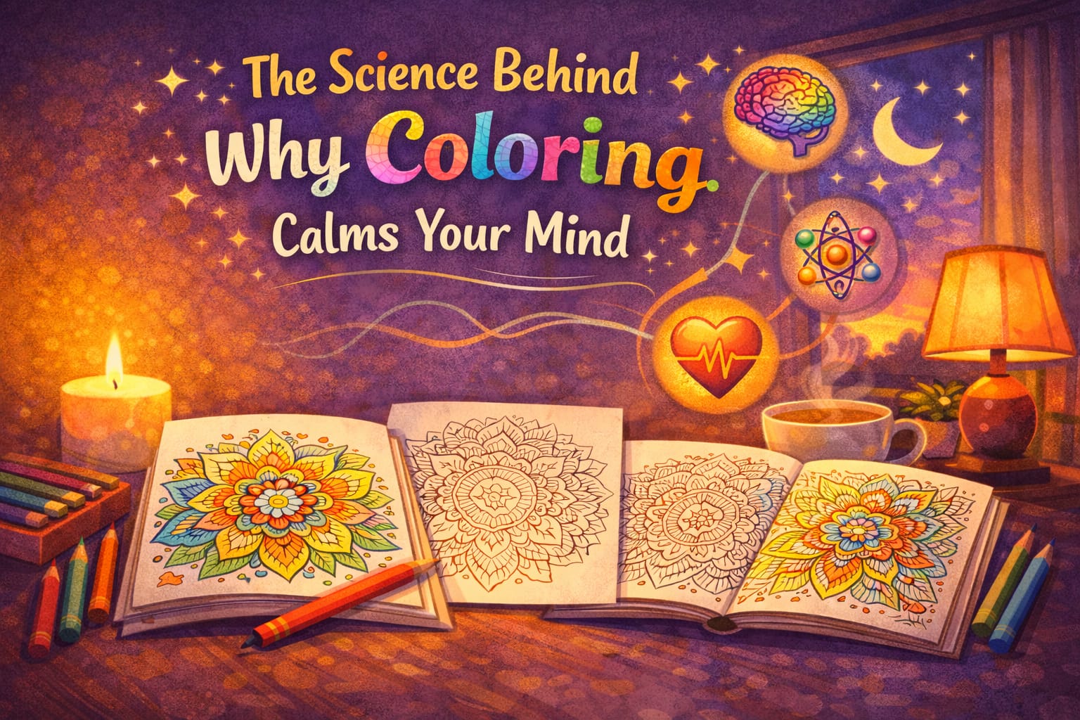 The Science Behind Why Coloring Calms Your Mind